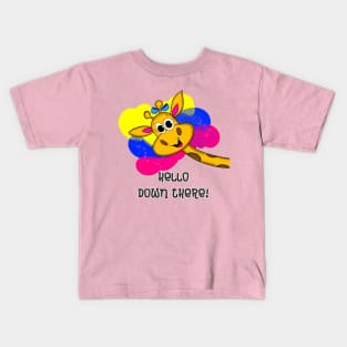 Hello Down There! (Girl) Kids T-Shirt